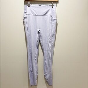 All in Motion Light Purple High Waisted  Activewear 7/8 Leggings Size Medium